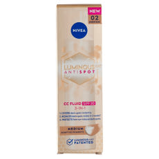 Nivea Luminous630 pigmentfoltok elleni CC fluid SPF30 /közepes árnyalat - 40 ml kisképe