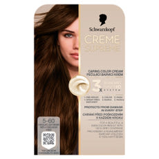 Schwarzkopf Creme Supreme tartós hajfesték 5-60 világos csokoládébarna - 1 db kisképe