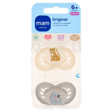 MAM Original szilikon játszócumi 6 hónapos kortól - 2 db kisképe
