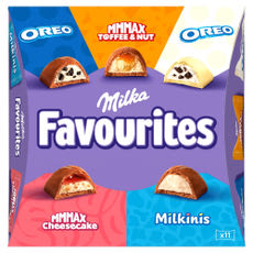 Milka Favourites Praline töltött csokoládé - 95 g kisképe