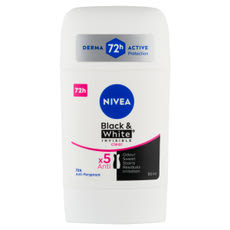 Nivea Black & White Invisible Clear izzadásgátló - 50 ml kisképe