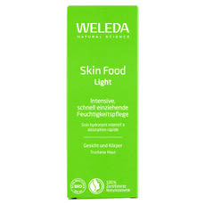 Skin Food Light gyorsan beszívódó, intenzív hidratáló bőrápoló krém arcra és testre, száraz bőrre - 75 ml kisképe