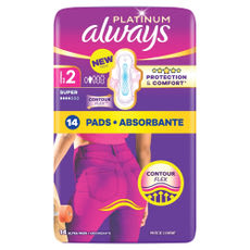 Always Platinum Super egészségügyi betét - 14 db kisképe