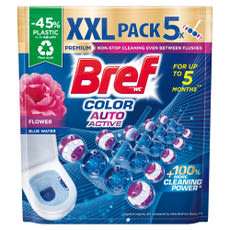 Bref Color Aktív Flower WC illatosító 5x50 g - 250 g kisképe