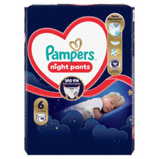 Pampers Night Pants éjszakai bugyipelenka 15+kg, méret: 6 - 19 db kisképe