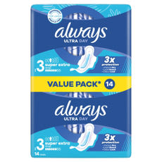 Always Ultra Day&Night Duo Pack egészségügyi betét - 14 db kisképe