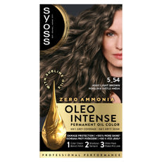 Syoss Oleo Intense tartós hajfesték 5-54 hamvas világos barna - 1 db kisképe