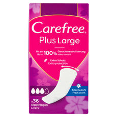 Carefree Plus Large Fresh tisztasági betét - 36 db kisképe