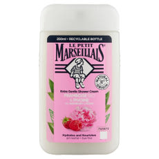 Le Petit Marseillais tusfürdő málna és bazsarózsa illattal - 250 ml kisképe