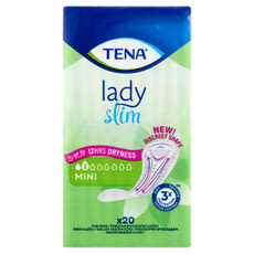 Tena Lady Mini szárny nélküli enyhe inkontinencia betét - 20 db kisképe