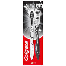 Colgate Max White Charcoal lágy fogkefe - 2 db kisképe