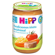Hipp bébiétel paradicsomos tészta borjúhússal 12 hónapos kortól - 220 g kisképe