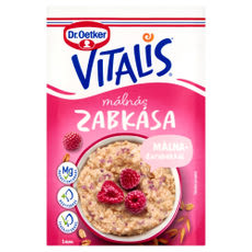Dr. Oetker Vitalis málnás zabkása alappor - 53 g kisképe