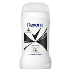 Rexona Invisible Black & White deo stift - 50 ml kisképe