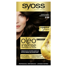 Syoss Oleo Intense tartós hajfesték 2-10 barnásfekete - 1 db