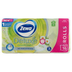 Zewa Deluxe Camomile Comfort 3 rétegű toalettpapír - 16 tekercs kisképe
