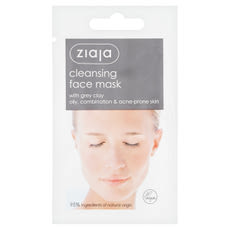 Ziaja tisztító arcmaszk szürke agyaggal - 7 ml kisképe
