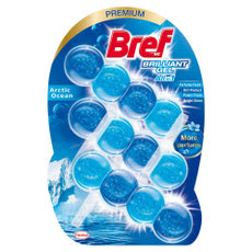 Bref Brilliant Gel Arctic Ocean WC illatosító 3x42 g - 126 g kisképe