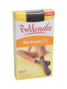 Bellinda bokafix die passt 20 den fekete  - 2 db kisképe