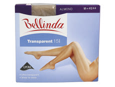 Bellinda Transparent 15 Den Almond M Harisnya - 1 db kisképe