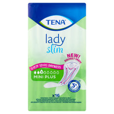 Tena Lady Mini Plus szárny nélküli enyhe inkontinencia betét - 16 db kisképe