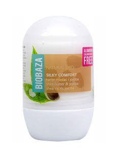 Biobaza Silky Comfort golyós dezodor - 50 ml kisképe