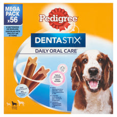 Pedigree DentaStix Daily Oral Care kiegészítő állateledel 4 hónapnál idősebb kutyáknak 8 db - 1440 kg kisképe