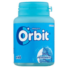Orbit peppermint bottle mentaízű drazsé - 46 db kisképe