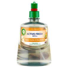 Air Wick Active Fresh Sweet Vanilla & Shea Butter automata légfrissítő utántöltő - 228 ml kisképe