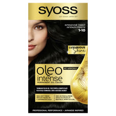 Syoss Oleo Intense tartós hajfesték 1-10 intenzív fekete - 1 db