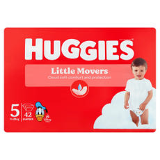 Huggies Little Movers 5 nadrágpelenka 11-25 kg - 42 db kisképe