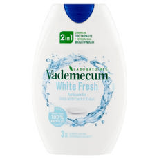 Vademecum 2in1 White Fresh gél állagú fogkrém - 75 ml kisképe