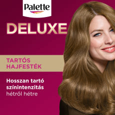 Palette Deluxe tartós krémhajfesték 7-0 (400) középszőke - 1 db kisképe