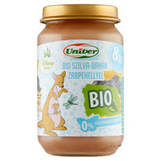 Univer bébiétel, szilva-babán zabpehellyel 8 hónapos kortól - 163 g kisképe