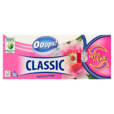 Ooops! Classic Open & Close Lótuszvirág papírzsebkendő, 3 rétegű - 90 db kisképe