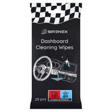 Sirenex műszerfalápoló nedves törlőkendő - 20 db kisképe