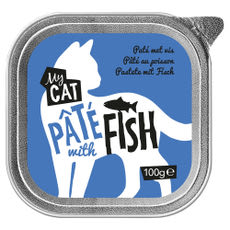 My Cat állateledel felnőtt macskáknak halas - 100 g kisképe