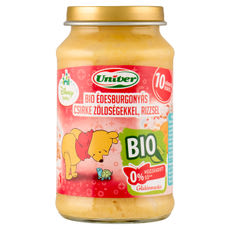 Univer bébiétel édesburgonyás csirke zöldséges ízesítéssel - 10 hónapos kortól ajánlott - 220 g kisképe