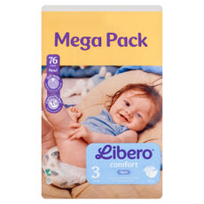 Libero Comfort nadrágpelenka, méret: 3, 5-8 kg - 76 db kisképe
