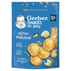 Gerber vajas babakeksz 10 hónapos kortól - 180 g kisképe
