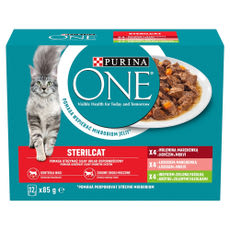 Purina One Sterilcat állateledel macskáknak 12x85 g - 1020 g kisképe