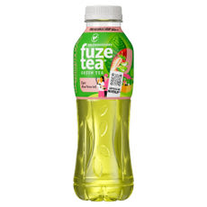 FuzeTea szénsavmentes eper-aloe vera-ízű üdítőital zöld tea kivonattal - 500 ml kisképe