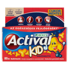Béres Actival Kid rágótabletta - 80 db kisképe