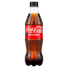 Coca-Cola Zero energiamentes szénsavas üdítőital édesítőszerekkel - 500 ml kisképe