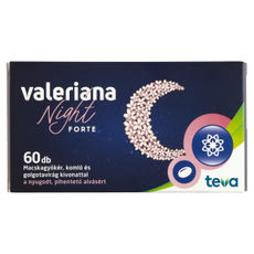 Valeriana night forte kapszula - 60 db kisképe