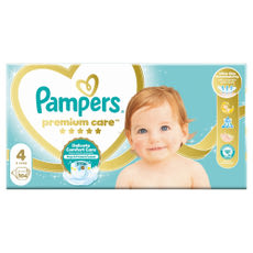 Pampers Premium Care Mega Pack pelenka 4-es méret, 9-14 kg - 104 db kisképe