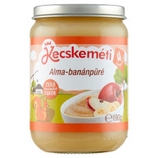Kecskeméti bébiétel almával és banánnal 4 hónapos kortól - 190 g kisképe