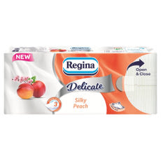 Regina Delicate Silky Peach papírzsebkendő 3 rétegű - 90 db kisképe