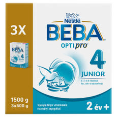 Beba Optipro 4 Junior tejalapú italpor vitaminokkal és ásványi anyagokkal - 1500 g kisképe