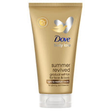 Dove Summer Revived önbarnító krém a világos-közepes árnyalatú bőrért - 75 ml kisképe